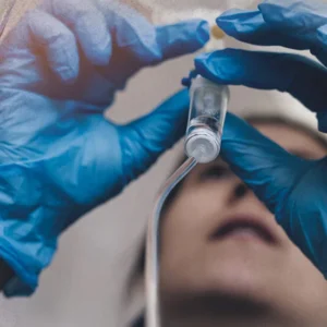 Home visit service of giving a injection intramuscularly, subcutaneous